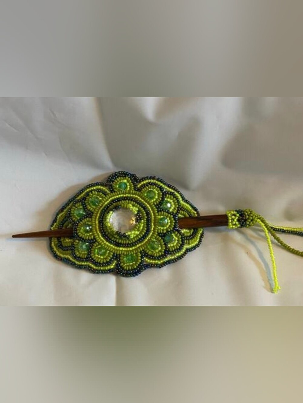 Vintage Beaded Hair Accesory